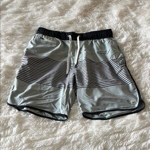 Vuori Light light blue Shorts with Black Trim